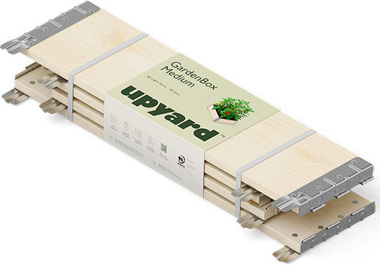 Garten Hochbeet Hydrostab Upyard Holz 80x60 cm