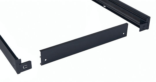 Eco Light Tragrahmen für Leuchten aus Aluminium Schwarz EC79999