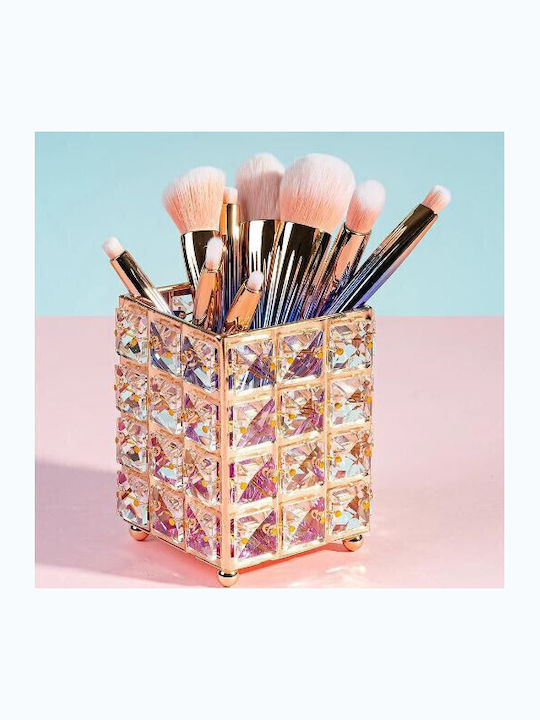 Luxorise Brush Holder Gold Cosmetics Storage & Organization Base