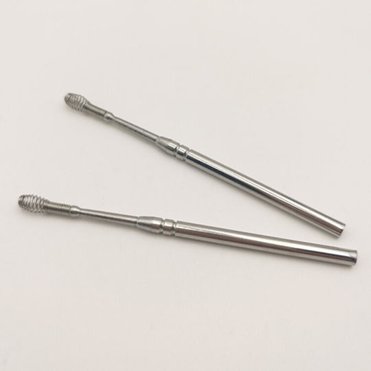 2x Metal Ear Cleaning Care Hygiene Tool Set Reusable Steel Spring Professional 8.5 Cm Original Deals