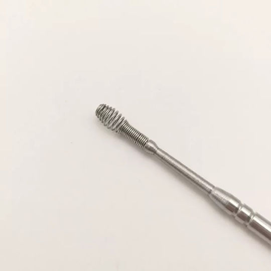 2x Metal Ear Cleaning Care Hygiene Tool Set Reusable Steel Spring Professional 8.5 Cm Original Deals