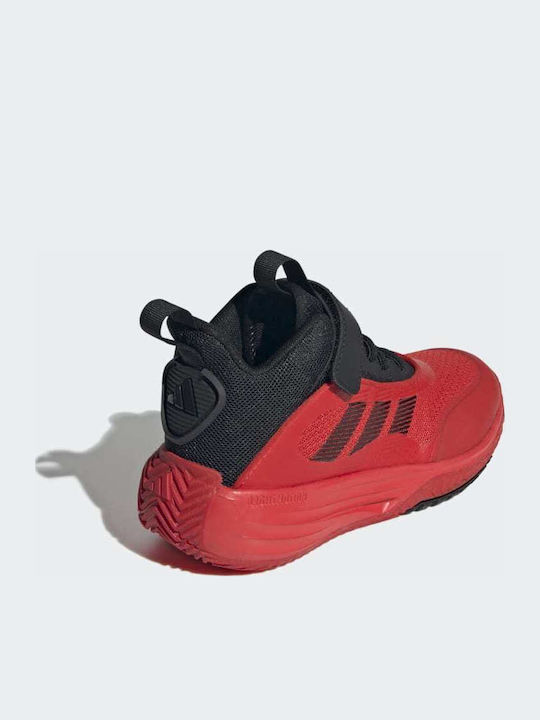 Ownthegame Ownthegame 3.0 Kids Sports Shoes Basketball with Hoop & Loop Closure Red