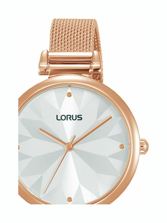 Lorus Damen Uhr mit Rose Gold / Rose Gold Metallarmband