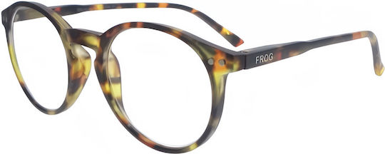 Frog Optical Reading Glasses +2.00 in Brown color