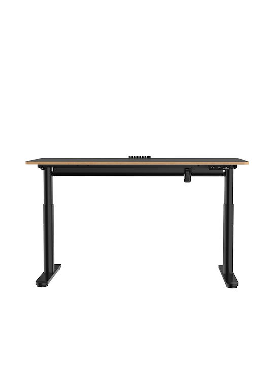 Pulsar Kids Desk made of Melamine Black 120x60x60cm
