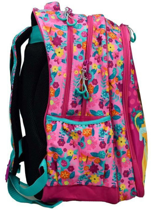 Gim Σακίδιο School Bag Backpack Elementary, Elementary in Pink color 30lt