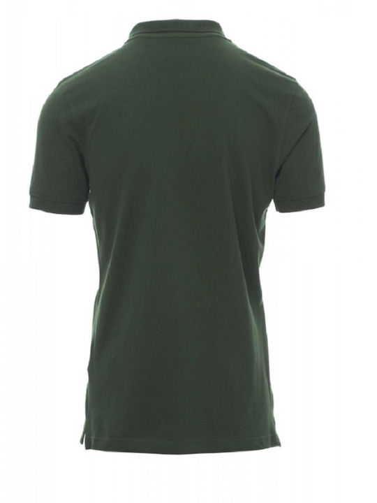 Payper Bărbați Bluza Promotională Mânecă Scurtă Green