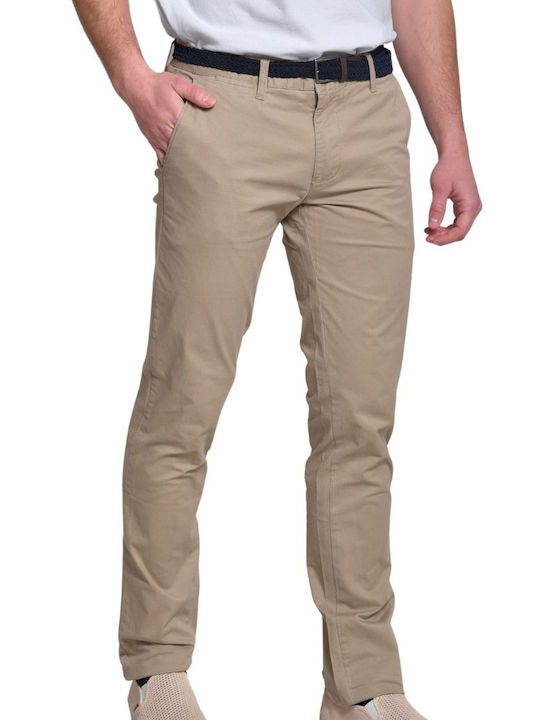 Vainas Ανδρικό Παντελόνι Chino Ελαστικό σε Slim Εφαρμογή BEIGE