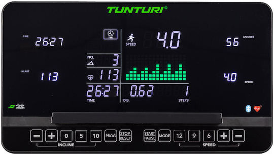 Tunturi Endurance T90 5hp Elektrischer Faltbarer Laufbänder Für Benutzer Bis 150kg