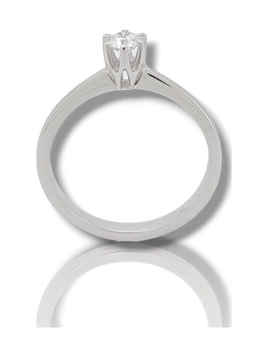 Mentzos Single Stone with Diamond