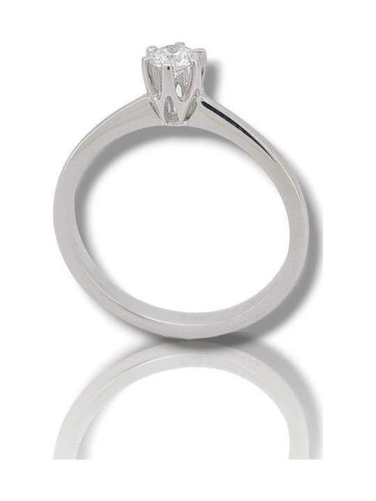 Mentzos Single Stone with Diamond