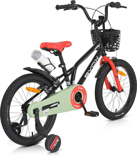 Byox Bicycle 18" Kids Bicycle BMX Black