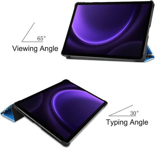 Θήκη Tablet Smartcase Slim Sonique Samsung Galaxy Tab S9 Fe 10.9" Sakura Sonique Sakura Galaxy Tab S9 Fe 10.9" Βιβλίο