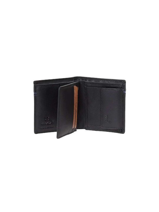 Lavor Men's Leather Wallet with RFID Black