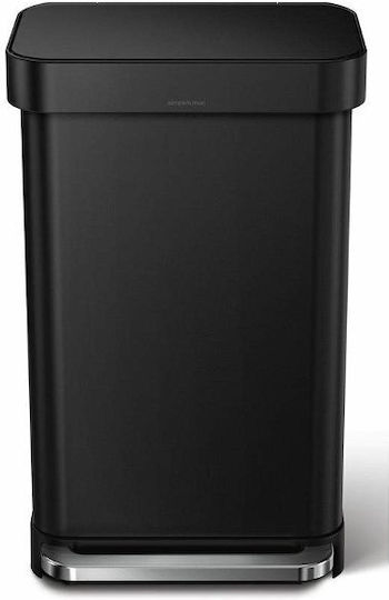 Simplehuman Πλαστικός Μαύρος 45lt Simplehuman Πλαστικός Μαύρος 45lt