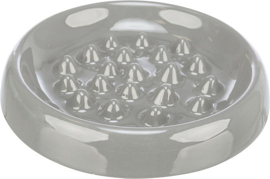 Trixie Keramik Schalen Futter Langsame Fütterung für Hund & Katze 250ml 18cm in Blau Farbe