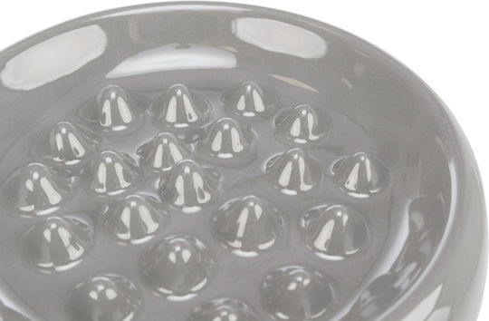 Trixie Keramik Schalen Futter Langsame Fütterung für Hund & Katze 250ml 18cm in Blau Farbe