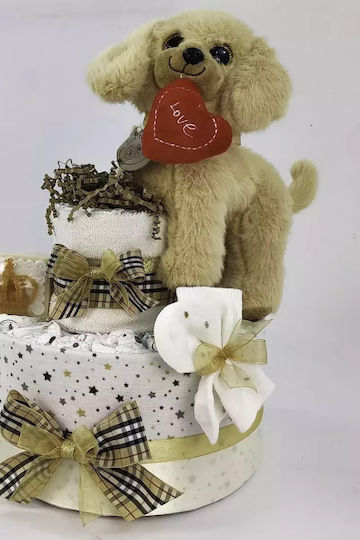 Dama Koupa Χειροποίητο Diaper Cake για Αγόρι