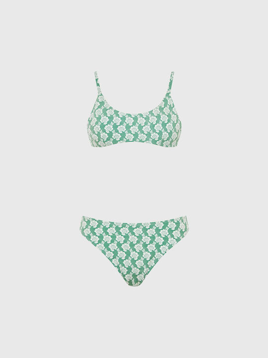 Funky Buddha Bikini-Oberteil Mehrfarbig