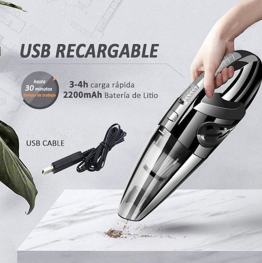 Aspirator De Mână Pentru Mașini Cu Cablu Bricheta 12V 120W