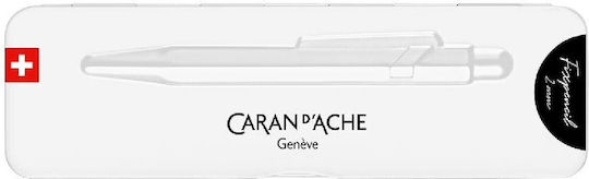 Caran D'ache Μηχανικό Μολύβι Σχεδίου Μεταλλικό 2.0mm με Ξύστρα 1τμχ Μαύρο