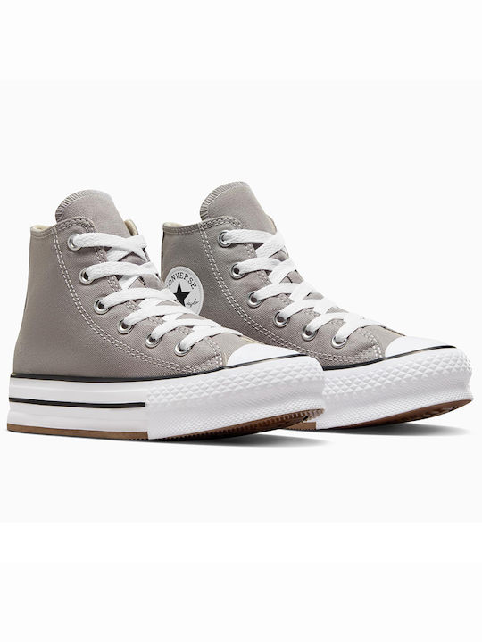 Converse Παιδικά Sneakers Γκρι