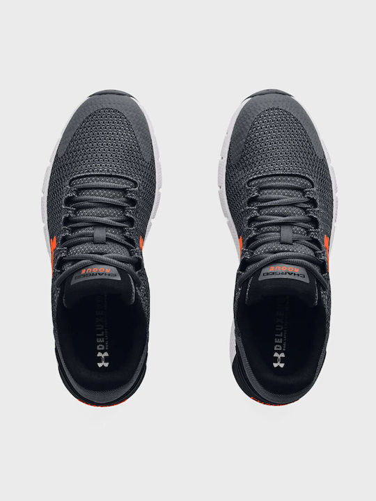 Under Armour Charged Rogue 2.5 Ανδρικά Αθλητικά Παπούτσια Running Γκρι