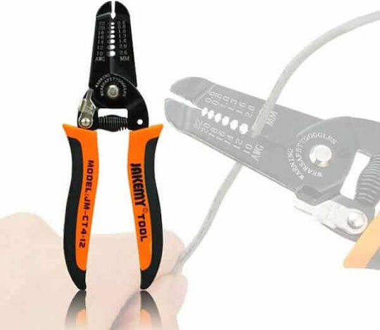 Jakemy Ct4-12 Universal Wire Stripping Tool Electrical Cable Stripping Cutting 10-22 Awg 0.6 2.6 Mm