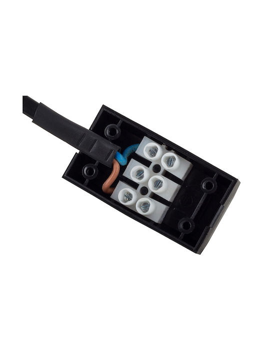 Rotund Plastic Spot Încorporat cu LED Integrat și Lumină Alb Natural Alb 1buc