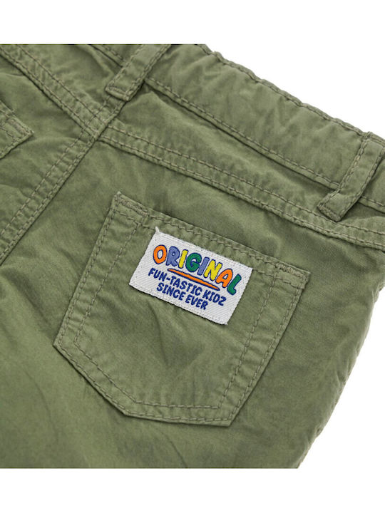 Kids' Shorts/Bermudas Fabric Khaki