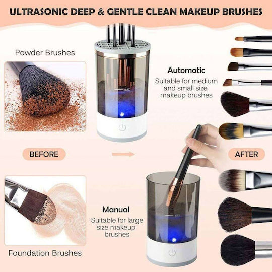 Makeup Brush Cleaning Container