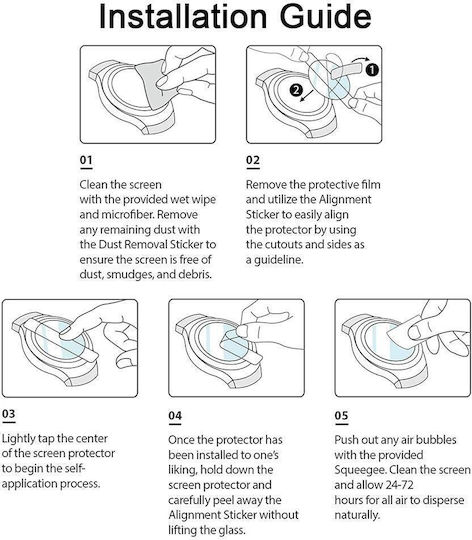 Screen Protector for the Huawei Watch 3 1pcs