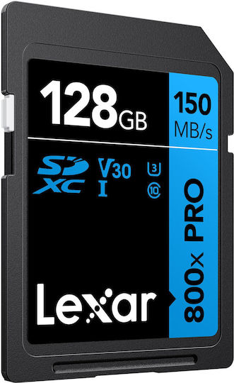 Lexar Professional 800x SDXC 128GB U1 UHS-I Cu Adaptor