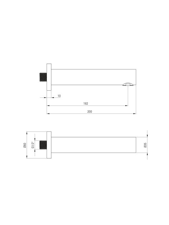 Deante Built-In Silver