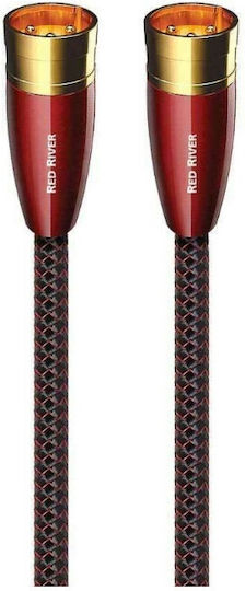 2xlr 2xlr Audioquest Red River Audio Cable 1m