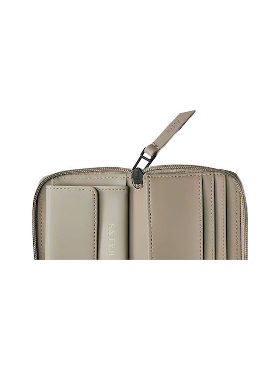 Brieftasche Rains Small 1627-Samt Taupe