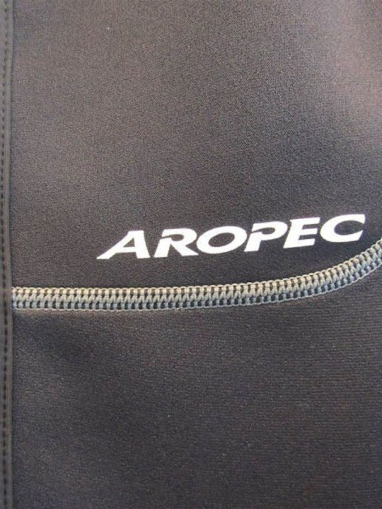 Aropec Aropec Diving Jacket with Zip Black 1.5mm
