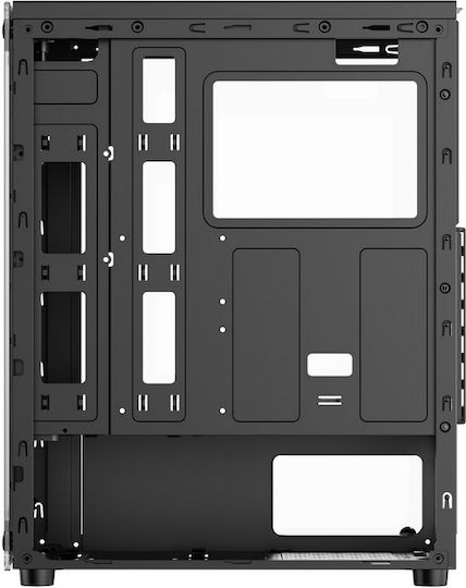 ProGaming Element Gaming Middle Tower Carcasă Calculator cu Iluminare ARGB Negru