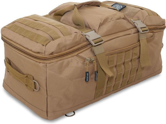 Offlander Σακ Βουαγιάζ Πλάτης 40lt Χακί Υφασμάτινο Μ61xΠ30xΥ30εκ.
