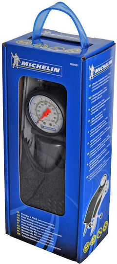 Michelin 009501 Pump Air Pump Foot with Manometer