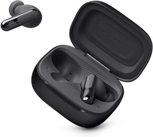 JBL Live Beam 3 In-ear Bluetooth Handsfree Earphones with Sweat Resistance and Charging Case Black