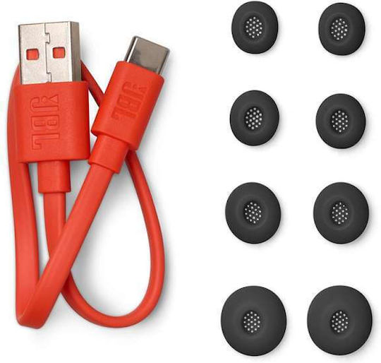 JBL Live Beam 3 In-Ear Bluetooth-Freisprecheinrichtung Kopfhörer mit Schweißresistenz und Ladeetui Schwarz