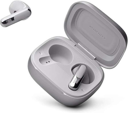 JBL Live Flex 3 Earbud Bluetooth Handsfree Earphones with Sweat Resistance and Charging Case Silver