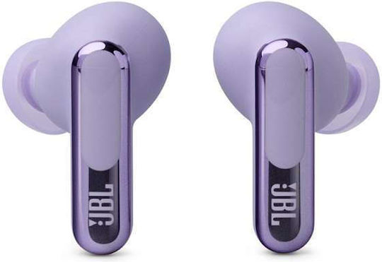JBL Live Beam 3 In-ear Bluetooth Handsfree Earphones with Sweat Resistance and Charging Case Purple