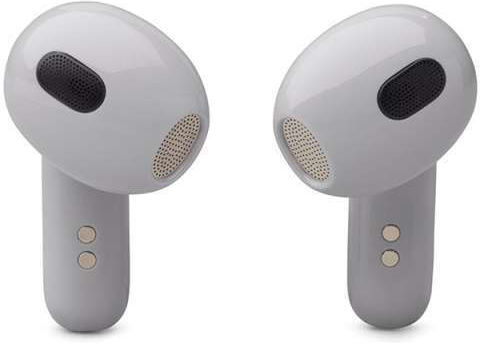 JBL Live Flex 3 Earbud Bluetooth Handsfree Earphones with Sweat Resistance and Charging Case Silver