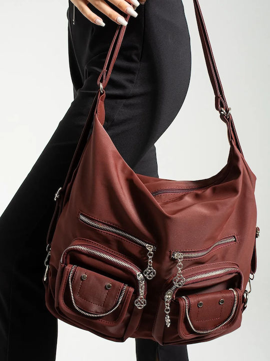 Mega Bag Women's Bag Backpack Burgundy