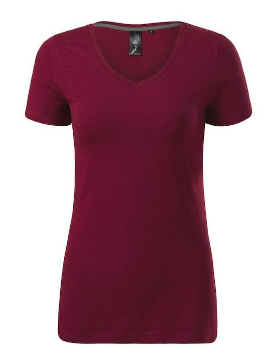 Malfini Women's Short Sleeve Promotional T-Shirt Garnet