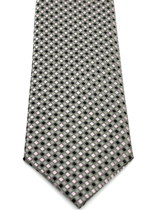 Legend Accessories Herren Krawatten Set Gedruckt in Gray Farbe
