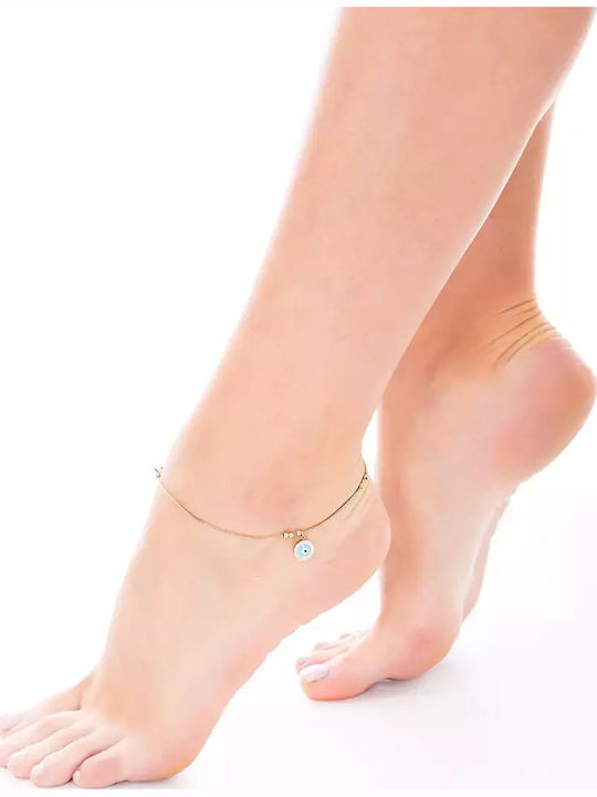 Oxzen Gold Plated Stainless Steel Anklet