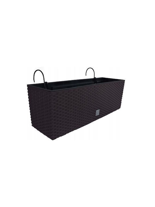 Prosperplast Ghiveci Plastic Maro 58x18x19.5cm.
